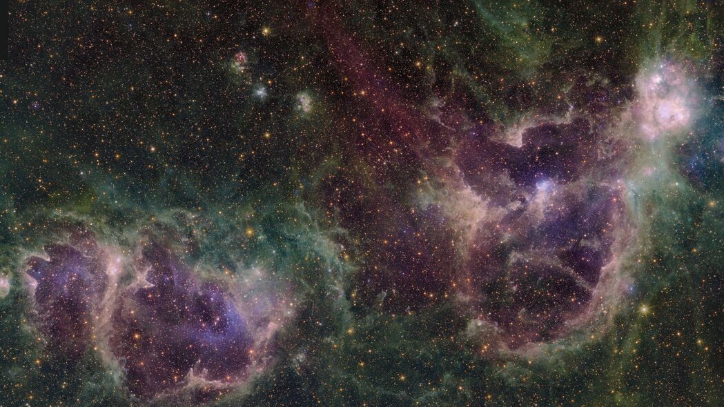 炫彩星云恒星宇宙，Pleiad 4K超清壁纸，3840x2160高清背景图片，一键下载