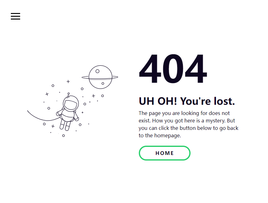 html错误页源码，404错误页面设计