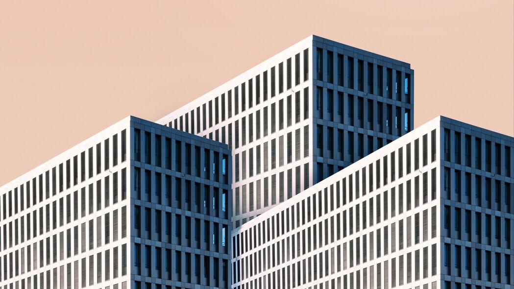 建筑之美，极简对称4K壁纸，高清3840x2160背景图片，一键下载