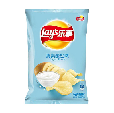 乐事薯片实物PNG透明图，高清装饰元素，生活用品设计素材下载