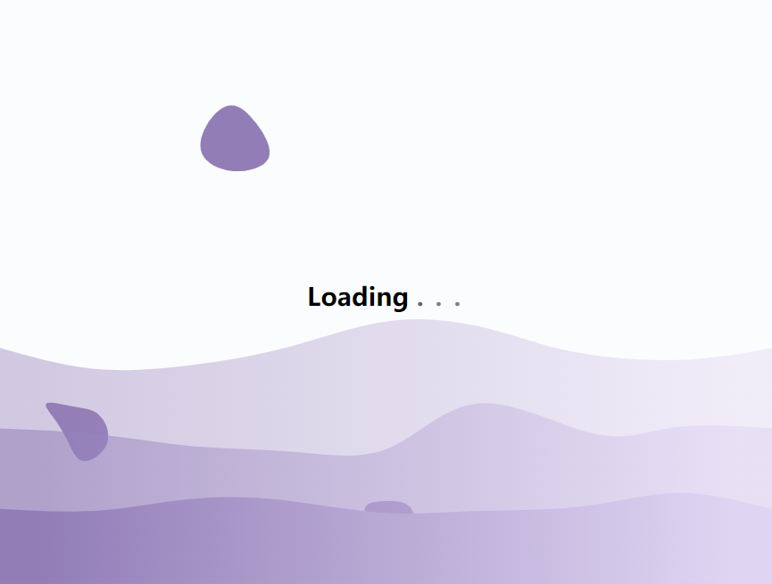 loading动画界面设计，波浪动画gif模板