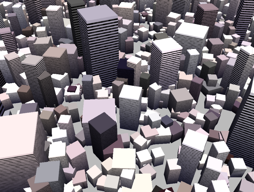 城市3d模型必备，鼠标跟随动画效果完整代码
