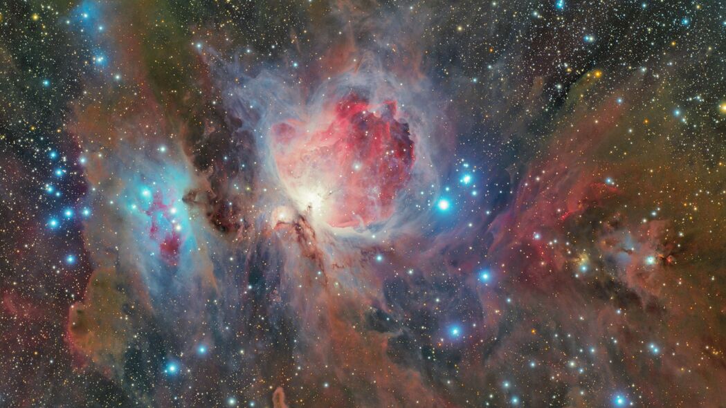 猎户座星云，绝美星系与璀璨恒星，高清4K壁纸震撼呈现，3840x2160分辨率下载