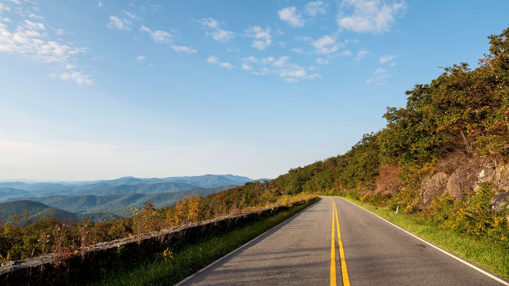 道路沥青自然之美，高清4K风景壁纸，3840x2160分辨率，免费下载