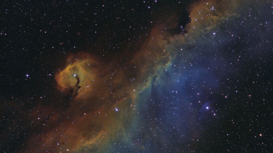 【绝美】彩色银河系4K壁纸，恒星闪烁，星云璀璨，太空深邃！3840x2160高清下载