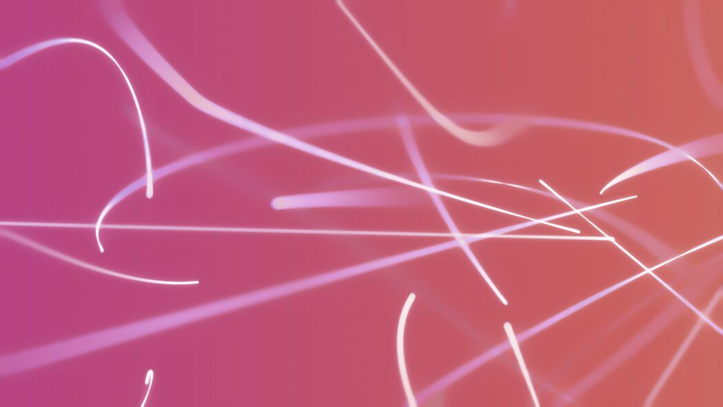 条纹线条霓虹，粉红抽象之美，4K高清壁纸，3840x2160超清下载