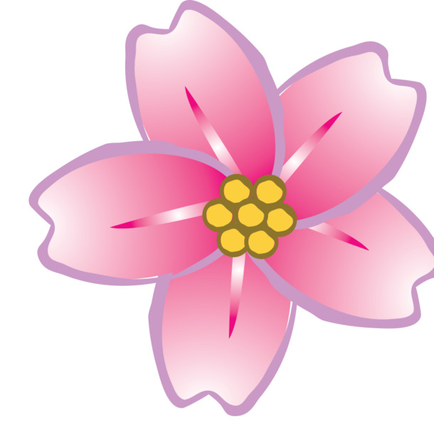 妇女节桃花PNG素材，高清透明图片，节日元素设计下载