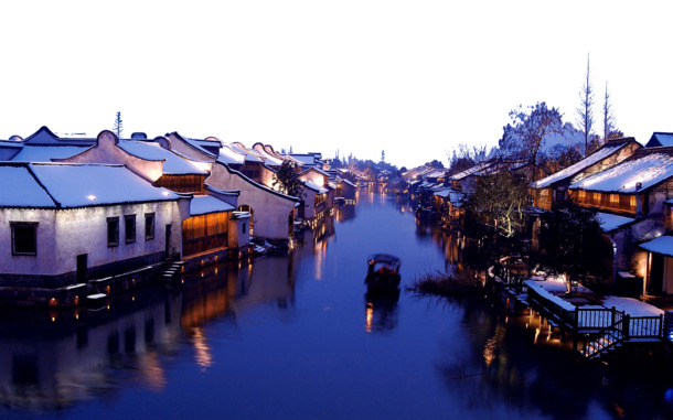 浙江乌镇西栅，六张精选高清PNG透明背景摄影风景图片，设计素材免费下载