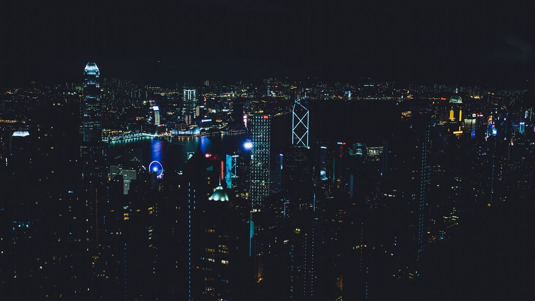 夜城璀璨，高清4K建筑夜景壁纸，3840x2160超清下载