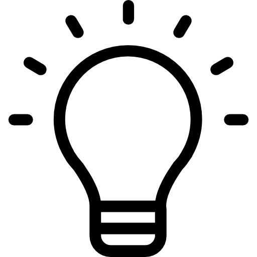 灯泡图标高清PNG透明素材，免扣元素图片，一键下载设计必备！