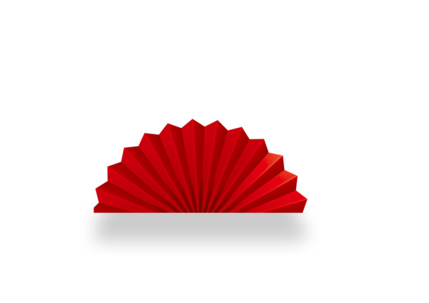 国潮折扇素材，高清PNG透明图，中国风PSD设计元素下载