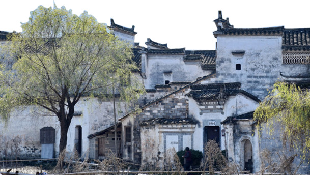 徽派民居PNG透明背景图，高清摄影风景素材，一键下载设计元素