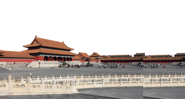 故宫美景摄影PSD素材，高清PNG透明背景，设计元素随心下载