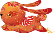 中秋节玉兔PNG透明图，高清节日元素，设计素材免费下载