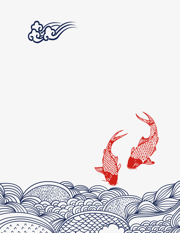 吉祥图案PNG下载，手绘卡通元素，高清透明图片素材免费获取