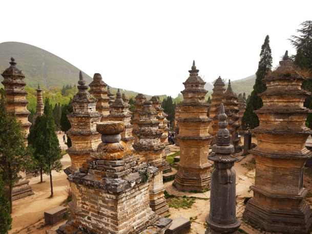 少林寺美景，高清PNG透明背景图片，摄影风景素材免费下载