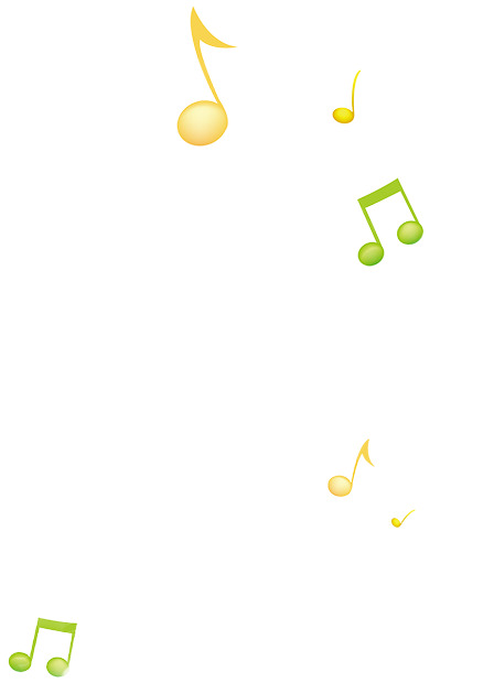 音乐节音符PNG素材，高清透明漂浮元素，创意图片设计资源免费下载