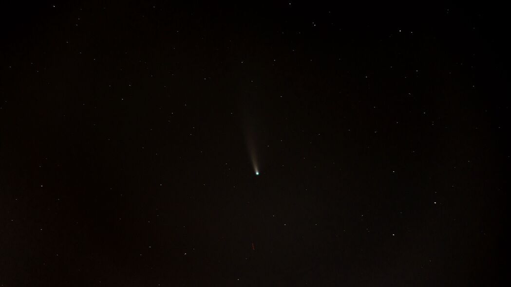 彗星陨石点亮夜空，超清4K星空壁纸，3840x2160高清下载