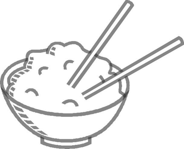 手绘卡通米饭PNG透明图片，高清素材，免费下载，创意设计新选择