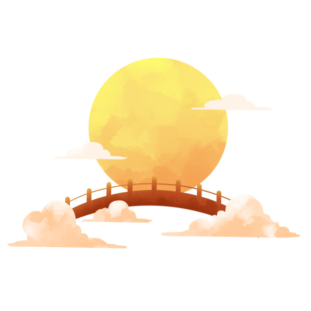 七夕节PNG素材，高清透明节日元素，情人节图片设计必备下载