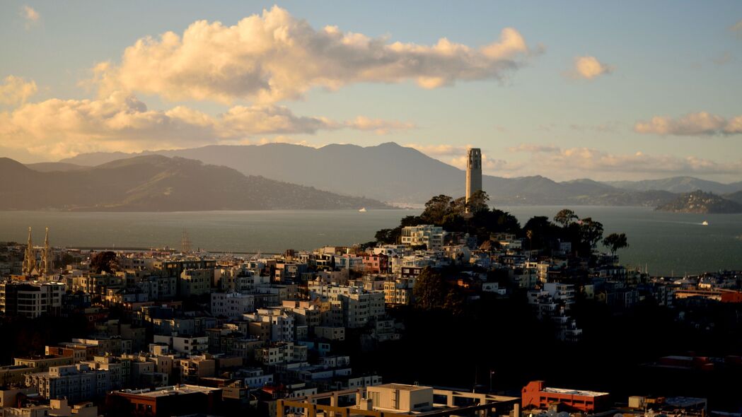 建筑之巅，城市轮廓，山脉壮阔，海洋浩渺——4K高清壁纸，3840x2160极致视觉享受，一键下载！