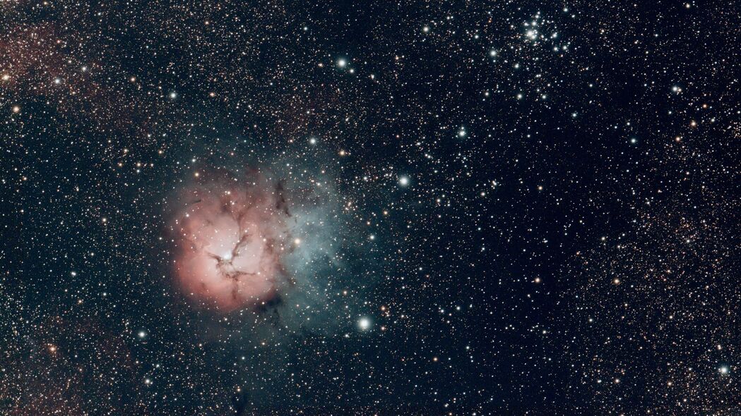 探索宇宙奥秘，璀璨星云与恒星辉光，超清4K壁纸，3840x2160高清背景图片，免费下载
