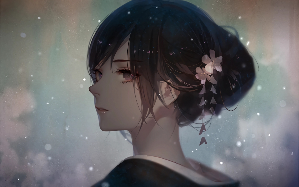 动漫美女三体智子，绝美4K高清壁纸，3840x2400分辨率畅享视觉盛宴，一键下载！