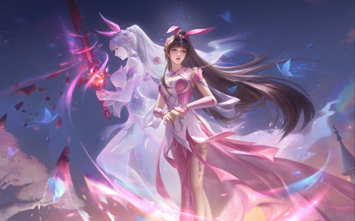小舞绝美壁纸，全屏4K高清，3840x2400超清画质，动漫迷必备下载之选