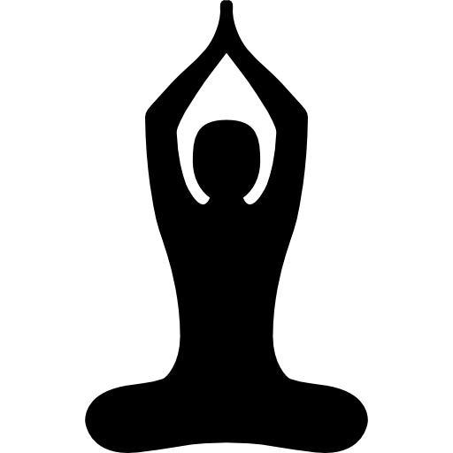 佛教瑜伽姿势高清PNG图标，透明免扣元素，设计素材一键下载