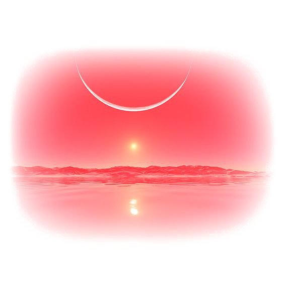 夕阳美景PNG透明素材，高清免扣元素，风景摄影背景设计下载