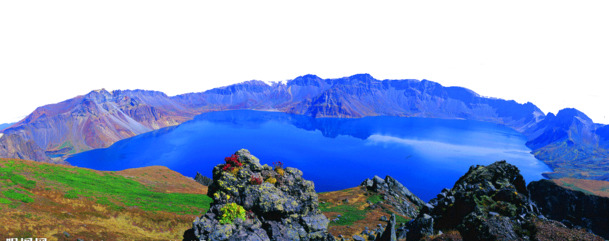 长白山天池景点，精选高清PNG透明背景风景图片，设计素材一键下载