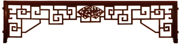 古代雕花窗户PNG透明图，中国风装饰元素，高清下载