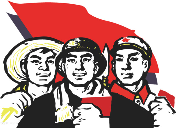 国庆革命勇士PNG素材，高清透明图片，节日元素设计下载