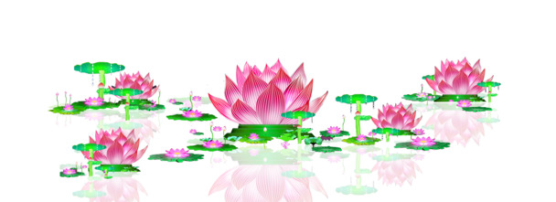 河灯PNG素材，高清透明图片，节日氛围满满，元旦春节元宵设计必备！
