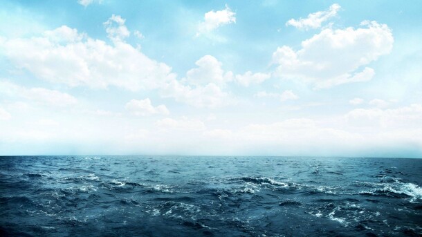 波涛汹涌海水背景PNG，高清透明摄影素材下载