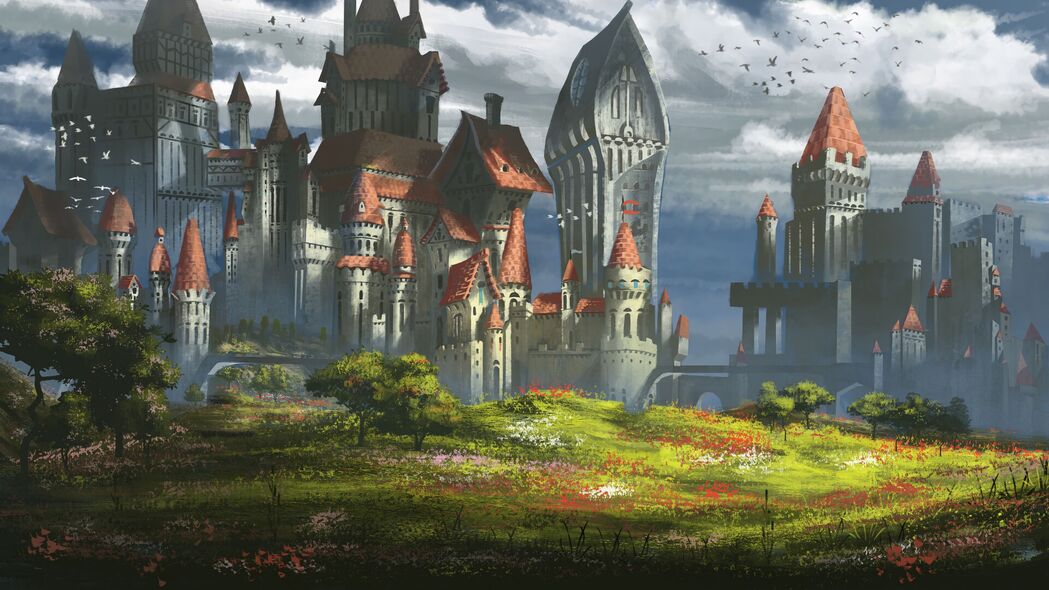 4K高清城堡建筑艺术壁纸，精美背景图片免费下载（3840x2160）