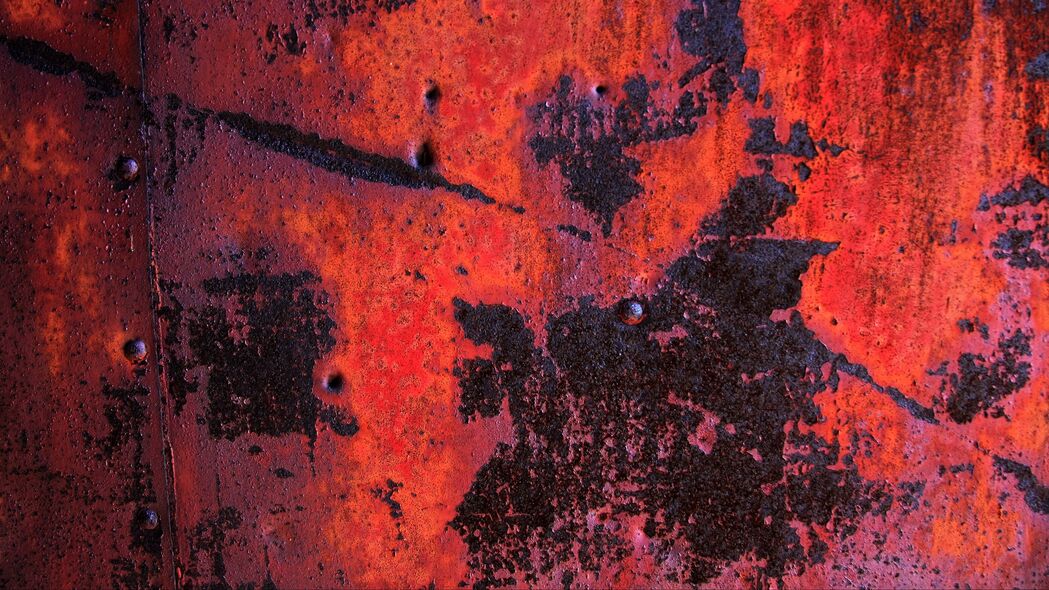 高清4K金属生锈纹理壁纸，3840x2160超高清下载，展现独特金属魅力