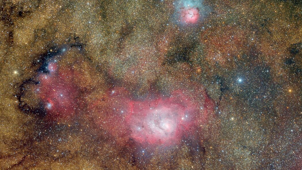 宇宙星云恒星奇观，超清4K壁纸，3840x2160高清背景图片，一键下载