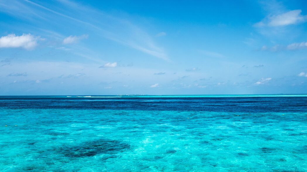 海平线与天空绝美融合 4K超清壁纸 3840x2160 高清风景图片免费下载