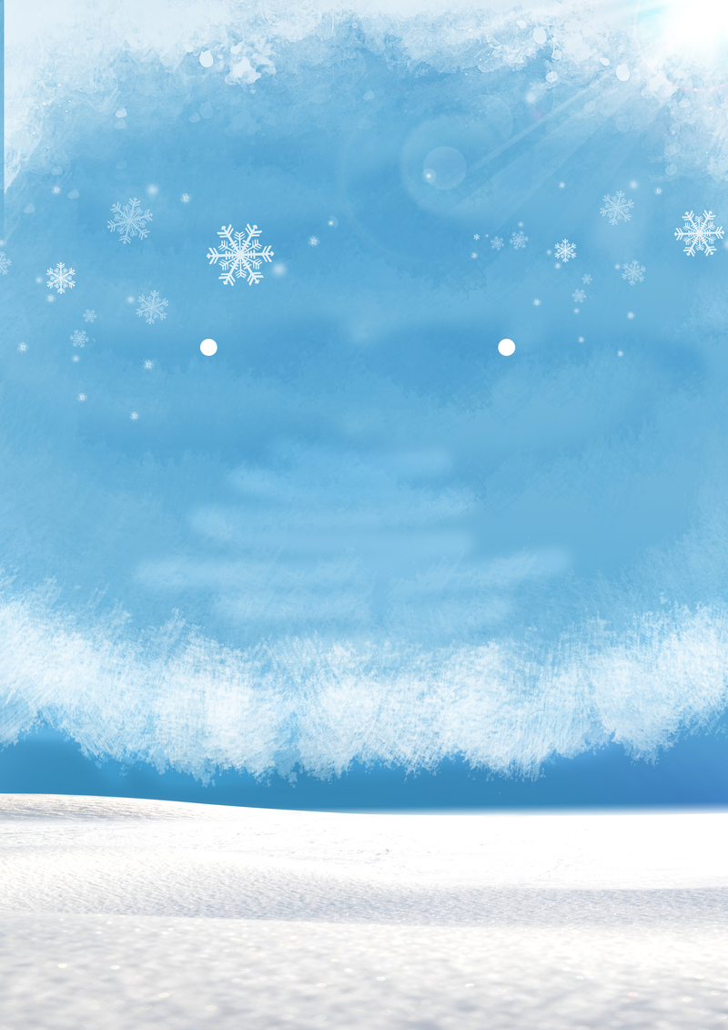 冬日雪花美景，高清JPG与狂欢PSD设计素材，一键下载！
