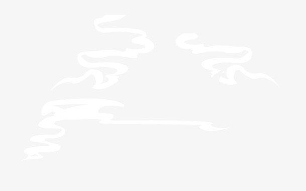 卡通炊烟PNG透明底纹，高清PSD设计素材下载