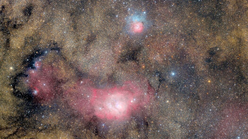 宇宙星云星系4K高清壁纸，恒星璀璨，3840x2160超清背景图片下载