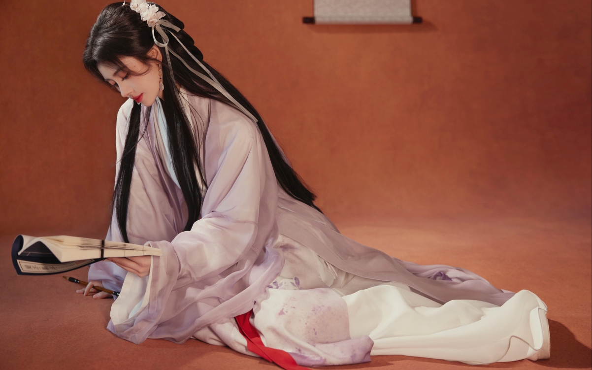 鞠婧祎古风写真，绝美4K壁纸，3840x2400高清下载