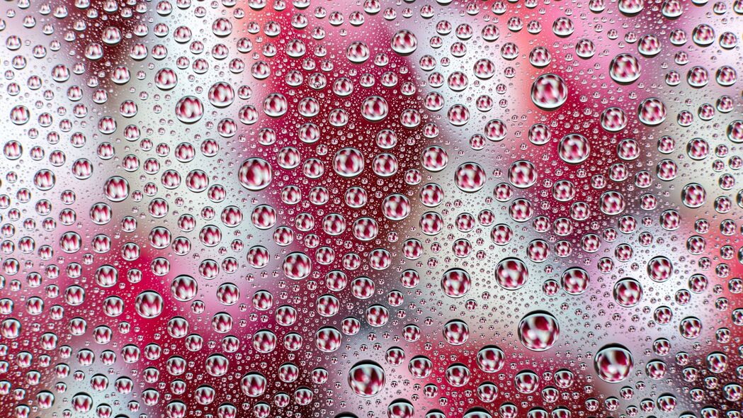 4K滴水眩光模糊高清壁纸，精美3840x2160分辨率，下载即用