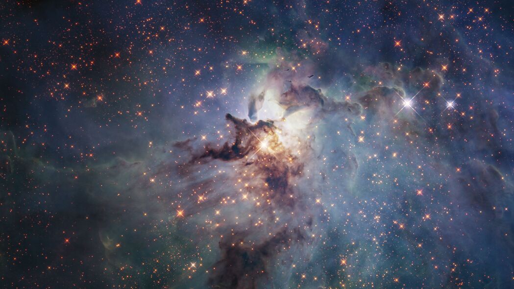 恒星闪耀，辉光璀璨，绝美星云太空4K壁纸，3840x2160超清下载