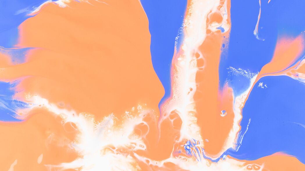 4K流体艺术壁纸，高清斑点液体油漆污渍，3840x2160超高清下载