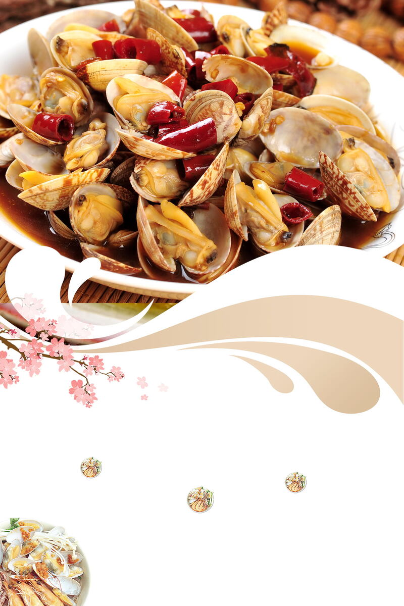 香辣花甲美食背景素材，高清JPG与另类PSD设计资源下载