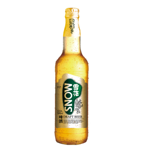雪花啤酒PNG透明图，生活用品设计素材，高清下载