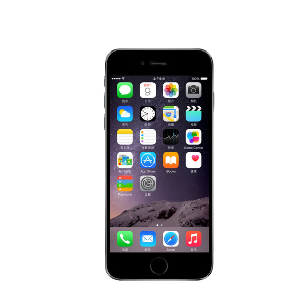 美观iPhone 6界面PNG透明图片，高清免扣素材，PSD设计元素下载