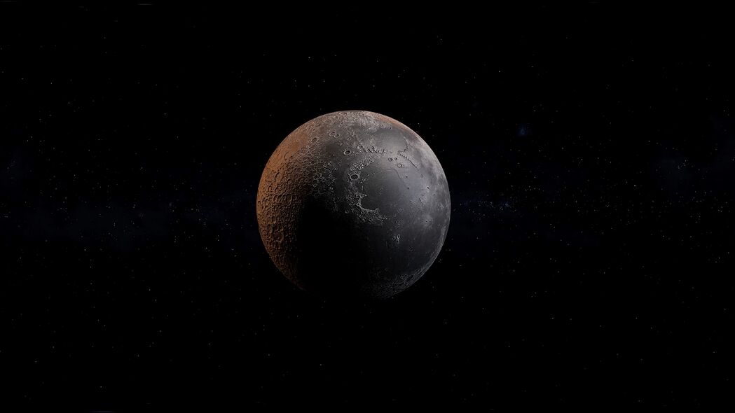 月亮星球星空4K壁纸，高清3840x2160星星背景图片，一键下载！